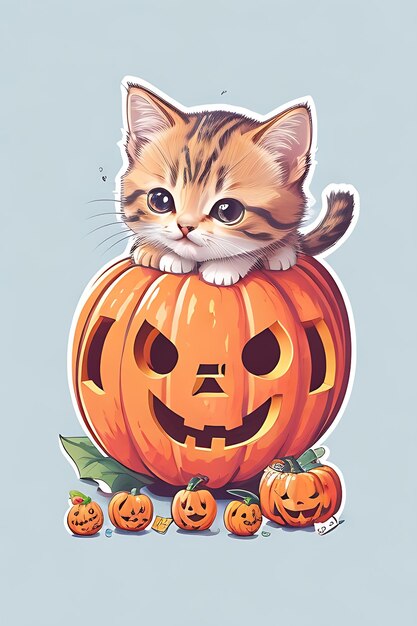 gatto e Halloween