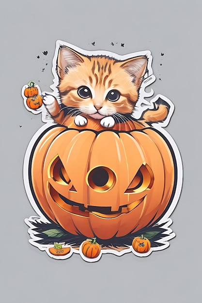 gatto e Halloween