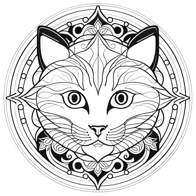 Gatto Mandala