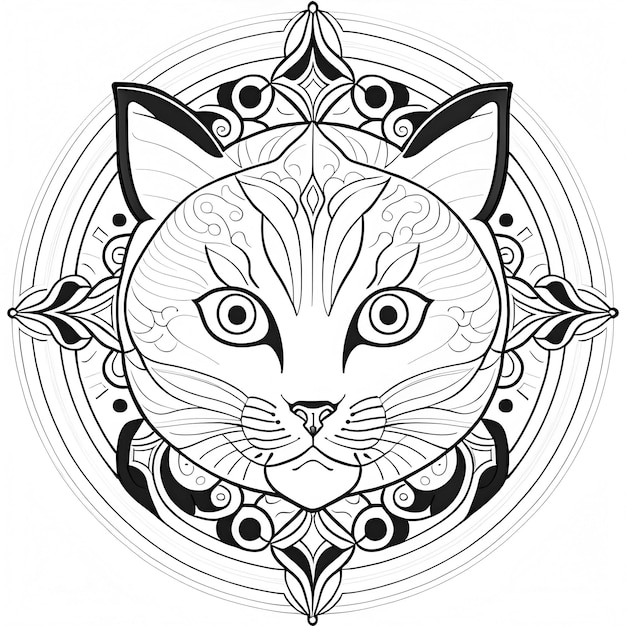 Gatto Mandala