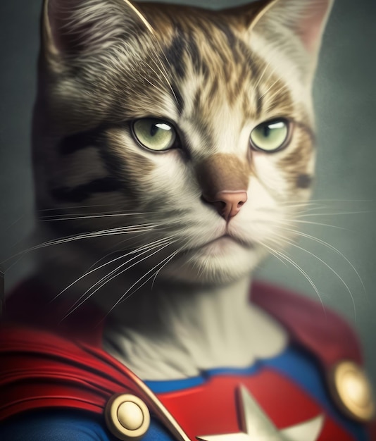 Gatto supereroe