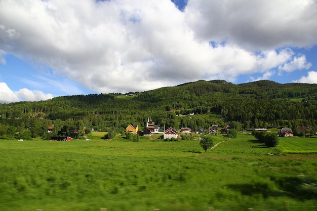 Geilo è il piccolo villaggio in Norvegia Scandinavia