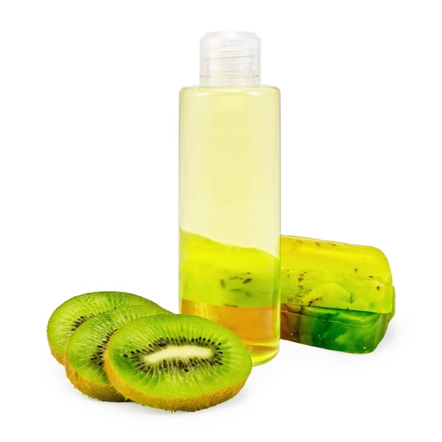 Gel doccia e sapone e kiwi