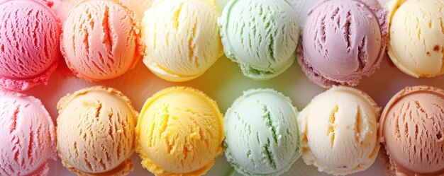 gelati colorati