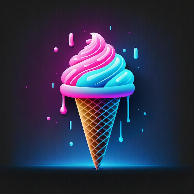 gelato al neon