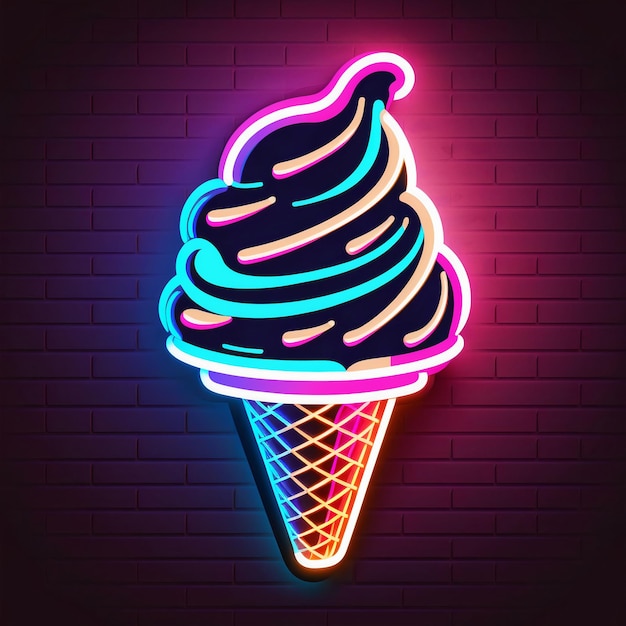 gelato al neon