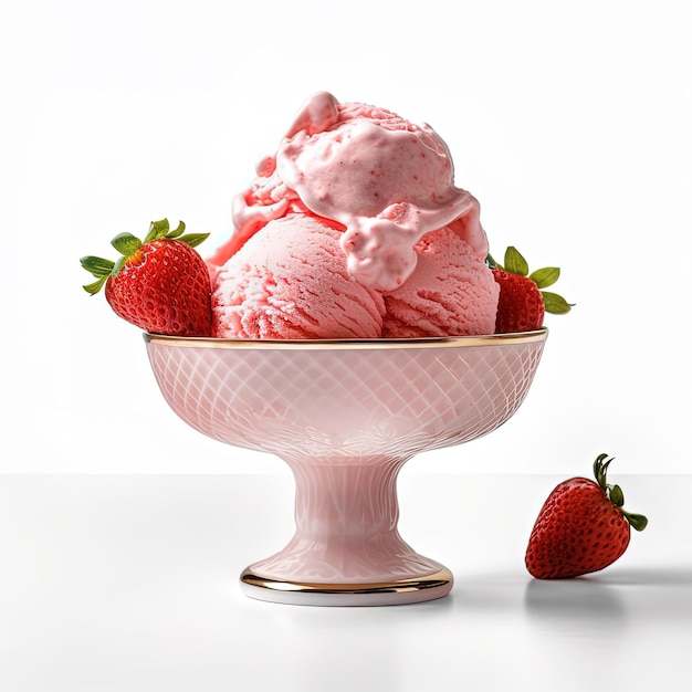 Gelato alla fragola