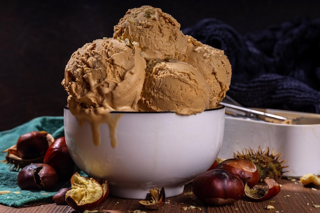 Gelato alle castagne