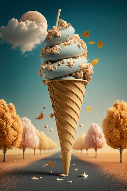 Gelato in autunno