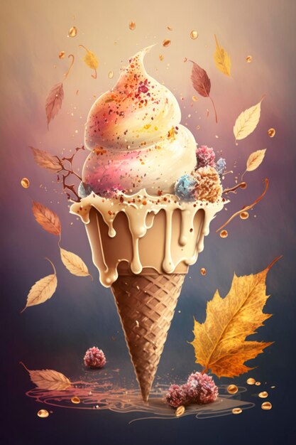 Gelato in autunno