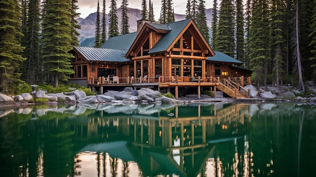 Generative AI Emerald Lake Lodge