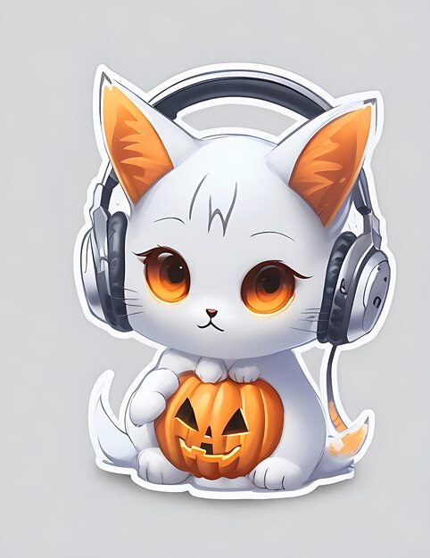 Generatore di Ai per gatti di Halloween