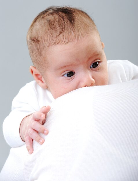 Genitore felice con un bambino