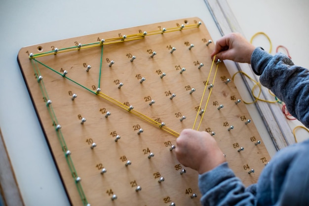 Geoboard per lo sviluppo del pensiero matematico e delle capacità di problem solving