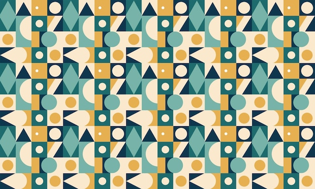 Geometria moderna sfondo di carta da parati a modello senza cuciture