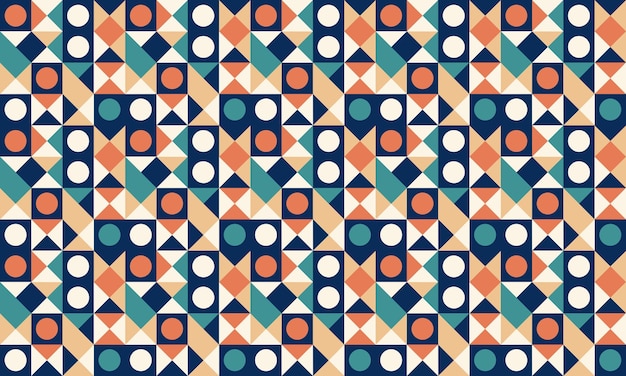 Geometria moderna sfondo di carta da parati a modello senza cuciture