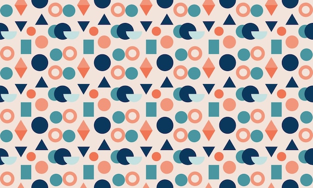 Geometria moderna sfondo di carta da parati a modello senza cuciture