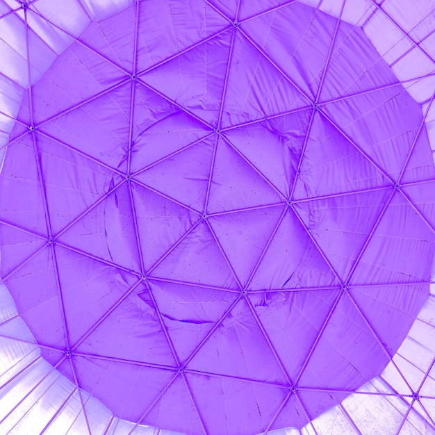 Geometria. Sfera. Umore viola minimo. Design artistico minimale