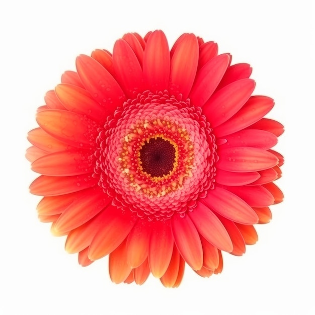 Gerbera fiore isolato Illustrazione AI GenerativexA