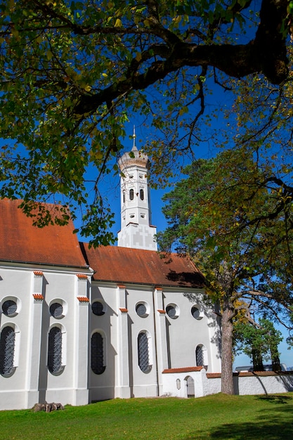 Germania Baviera Chiesa della città di Schwangau