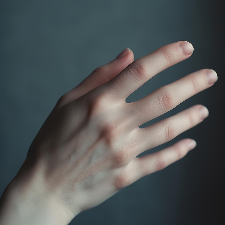 Foto gesto della mano umana
