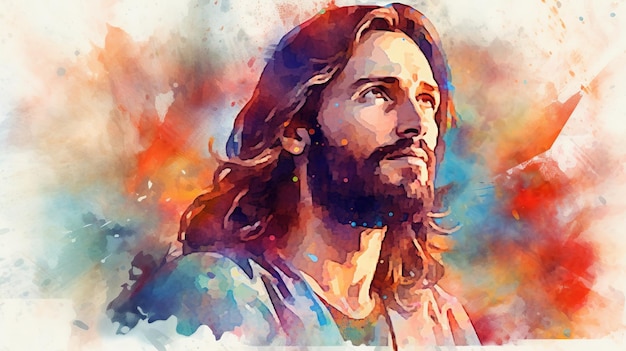 Gesù Cristo Generazione Illustrativa Ai