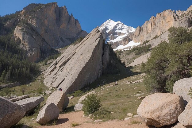 Gesù era seduto su un monte roccioso