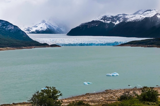 Ghiacciaio e nuvole in Patagonia Provincia di Santa Cruz Argentina