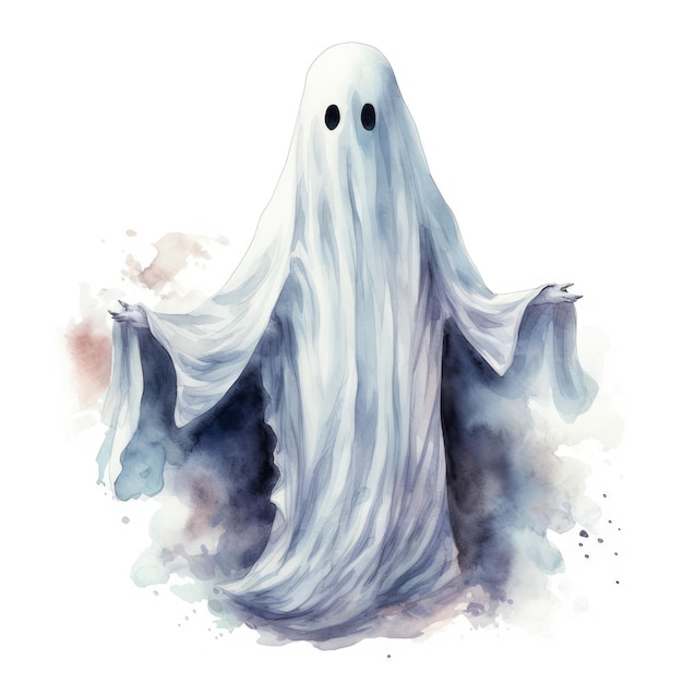 Ghost di progettazione ad acquerello