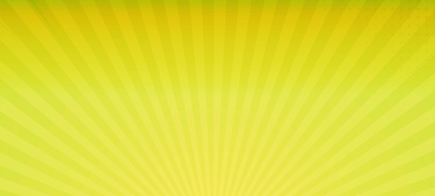 Giallo morbido sun burst design sfondo panorama