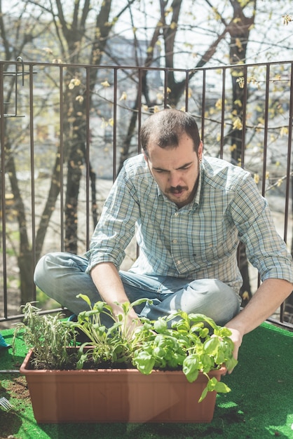 giardinaggio elegante e alla moda