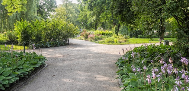 Giardini Bernardine Park nel centro di Vilnius