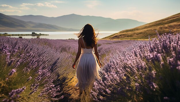 Giardini di lavanda nella provincia di Burdur in Turchia