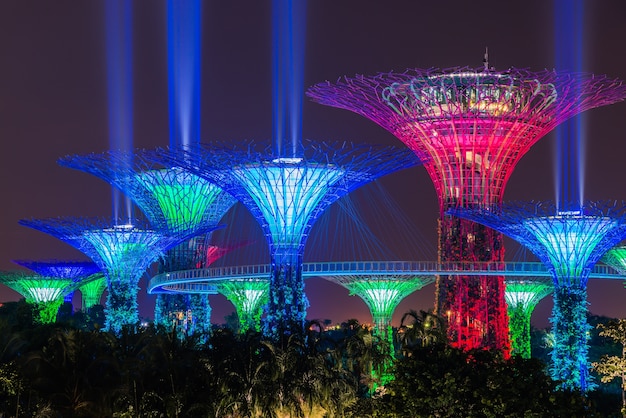 Giardini di The Bay a Singapore City