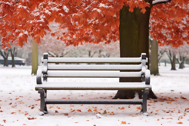 Giardini e parchi innevati