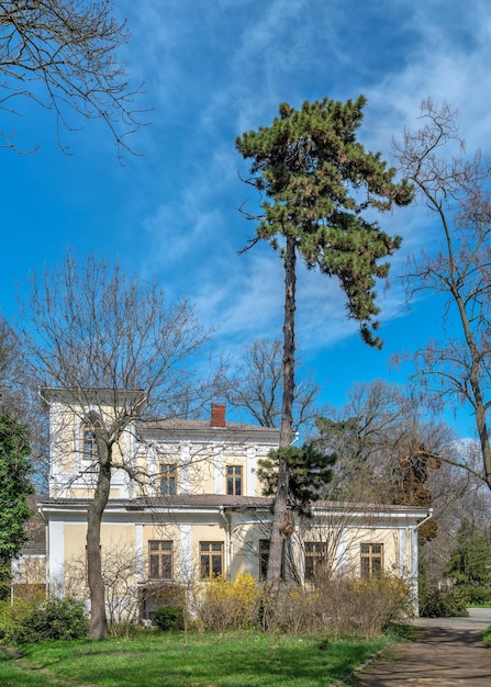 Giardino botanico a Odessa Ucraina Edificio principale