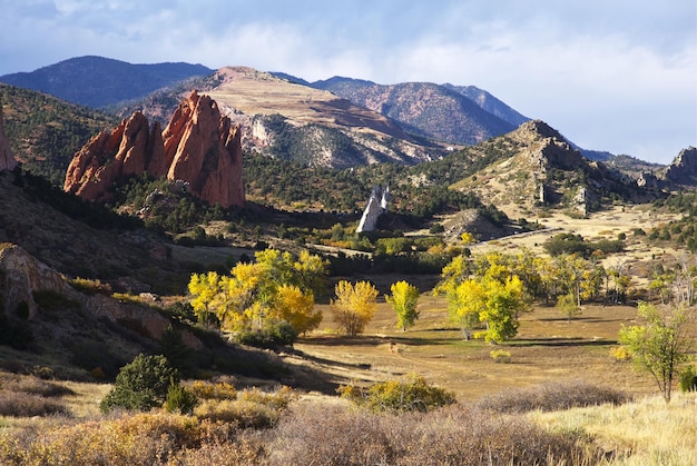 Giardino degli Dei Fall Fall a Colorado Springs