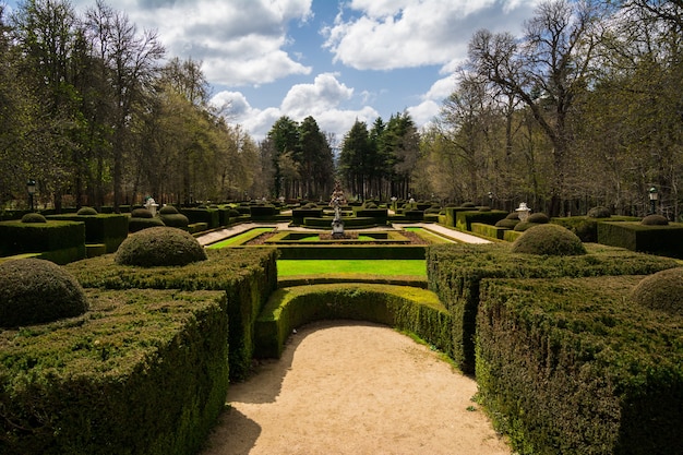 Giardino del Palazzo Reale di La Granja de San Ildefonso, Spagna