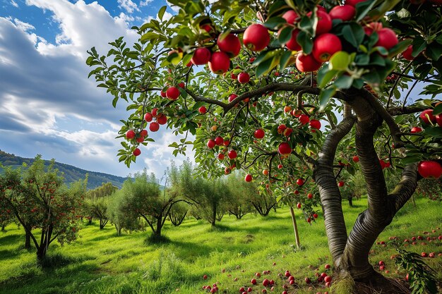 Giardino delle mele Giornata nazionale delle mele Raccolta delle mele mature