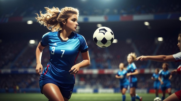 Giocatrici di calcio femminili