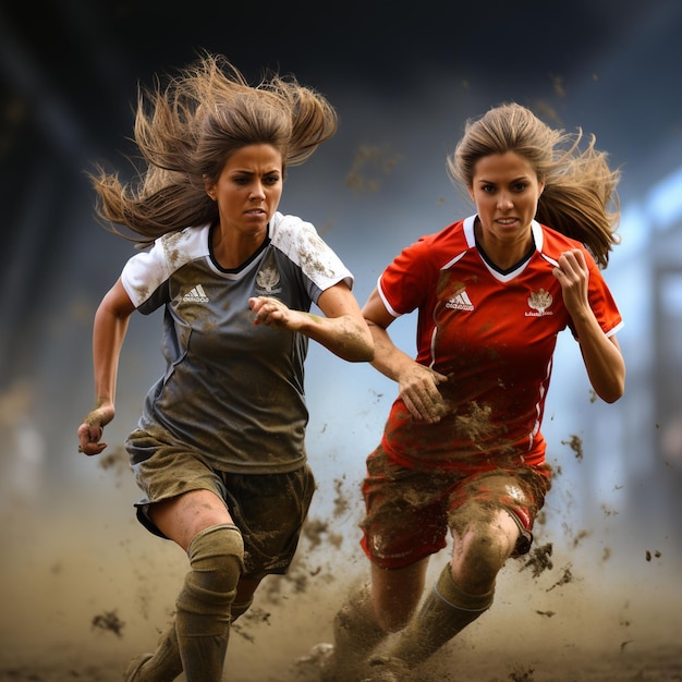 Giocatrici di calcio femminili