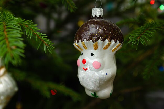 giocattoli dell'albero di Natale sull'albero di Natale