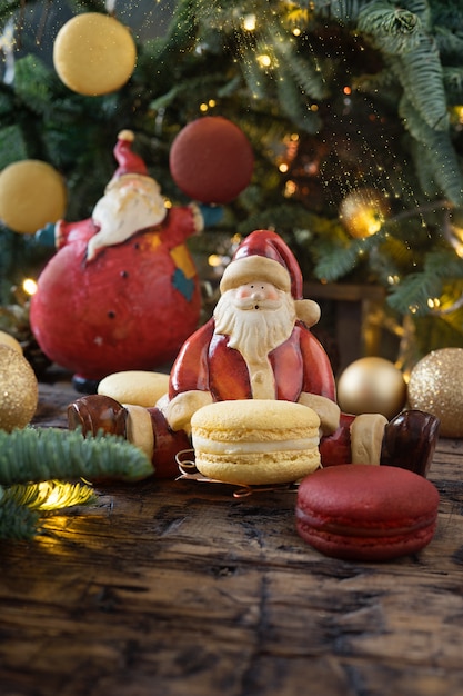 Giocattolo di Santa con macaron