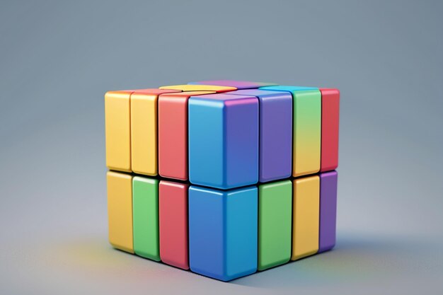 Giocattolo educativo Cubo di Rubik Esercizio Capacità di pensiero Competizione di rotazione altamente difficile