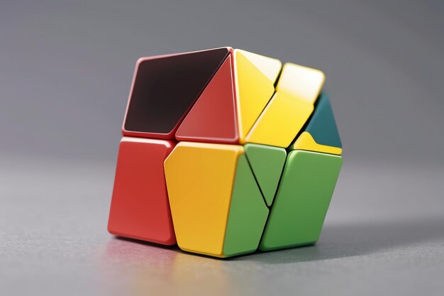 Giocattolo educativo Cubo di Rubik Esercizio Capacità di pensiero Competizione di rotazione altamente difficile