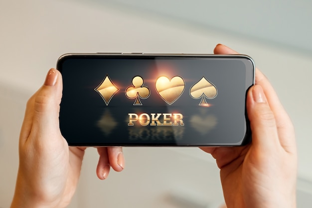 gioco d'azzardo online su dispositivo mobile