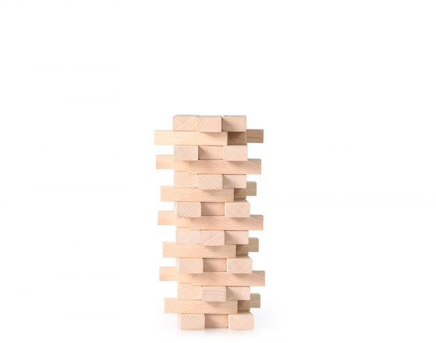 Gioco di blocchi di legno