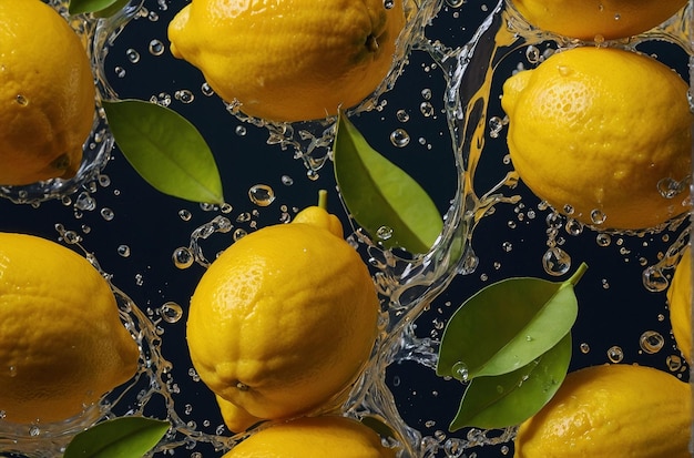 Gioia di succo di limone fresco