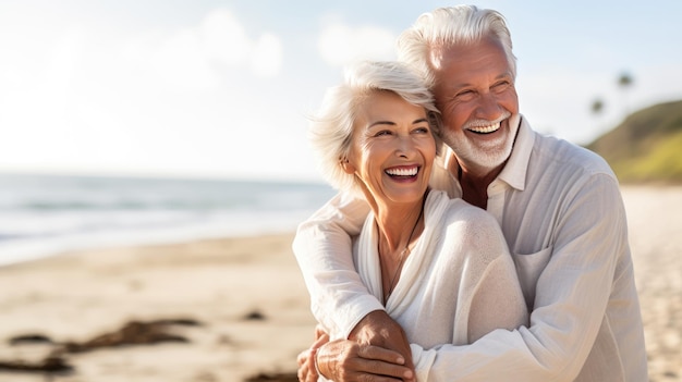 Gioia e saggezza nell'invecchiare con quelle caratteristiche degli anziani che indossano sorrisi radiosi. concetto di felicità e contentezza nelle loro espressioni facciali. promuovere l’importanza dell’invecchiamento positivo.