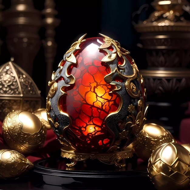Gioiello dell'uovo di drago